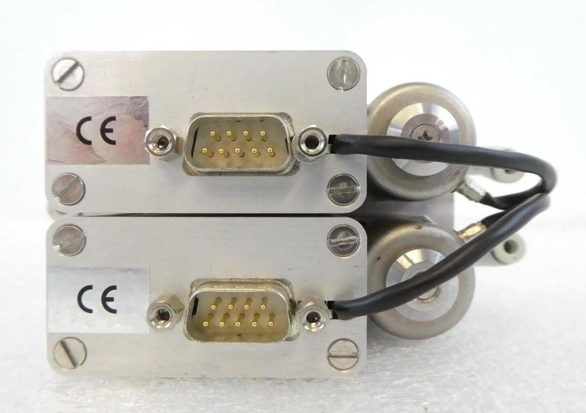Used Bronkhorst Mani-Flow Mass Flow Meter Set of 2 MIC-104D MIC-202F Xevo Q2 Working