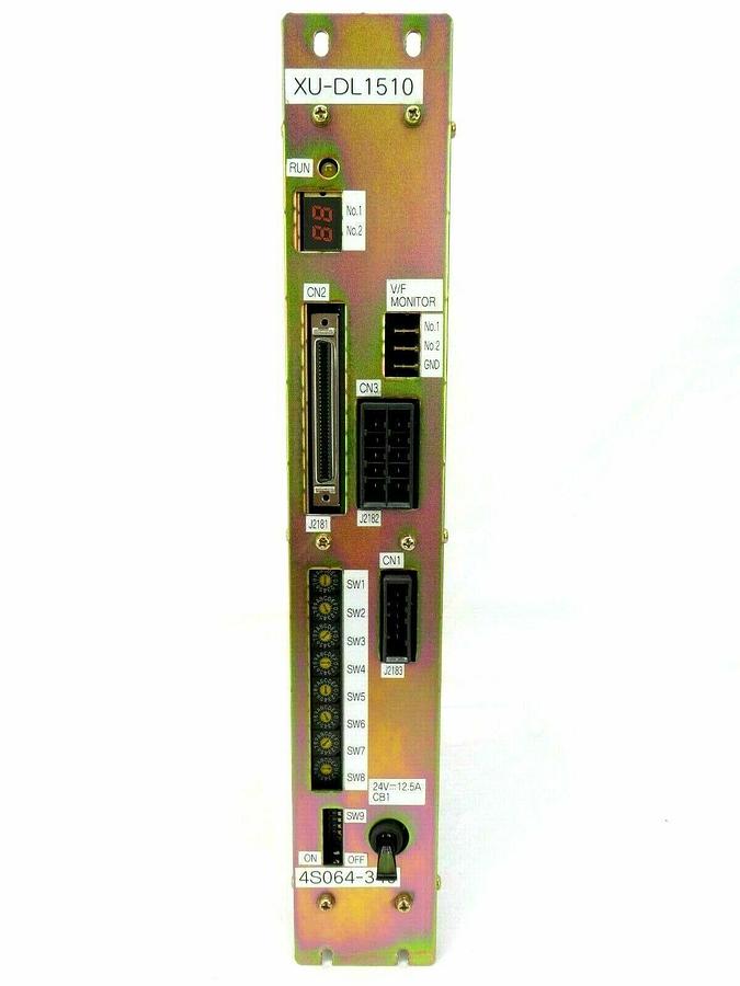 Used Yaskawa XU-DL1510 Linear Drive Unit Servo Nikon 4S064-340 NSR Series Working