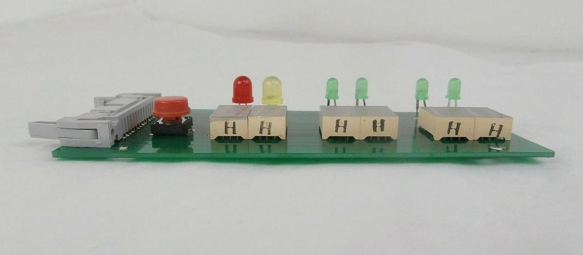 Used Veeco LED Indicator Board PCB Microetch 1201 Working Surplus