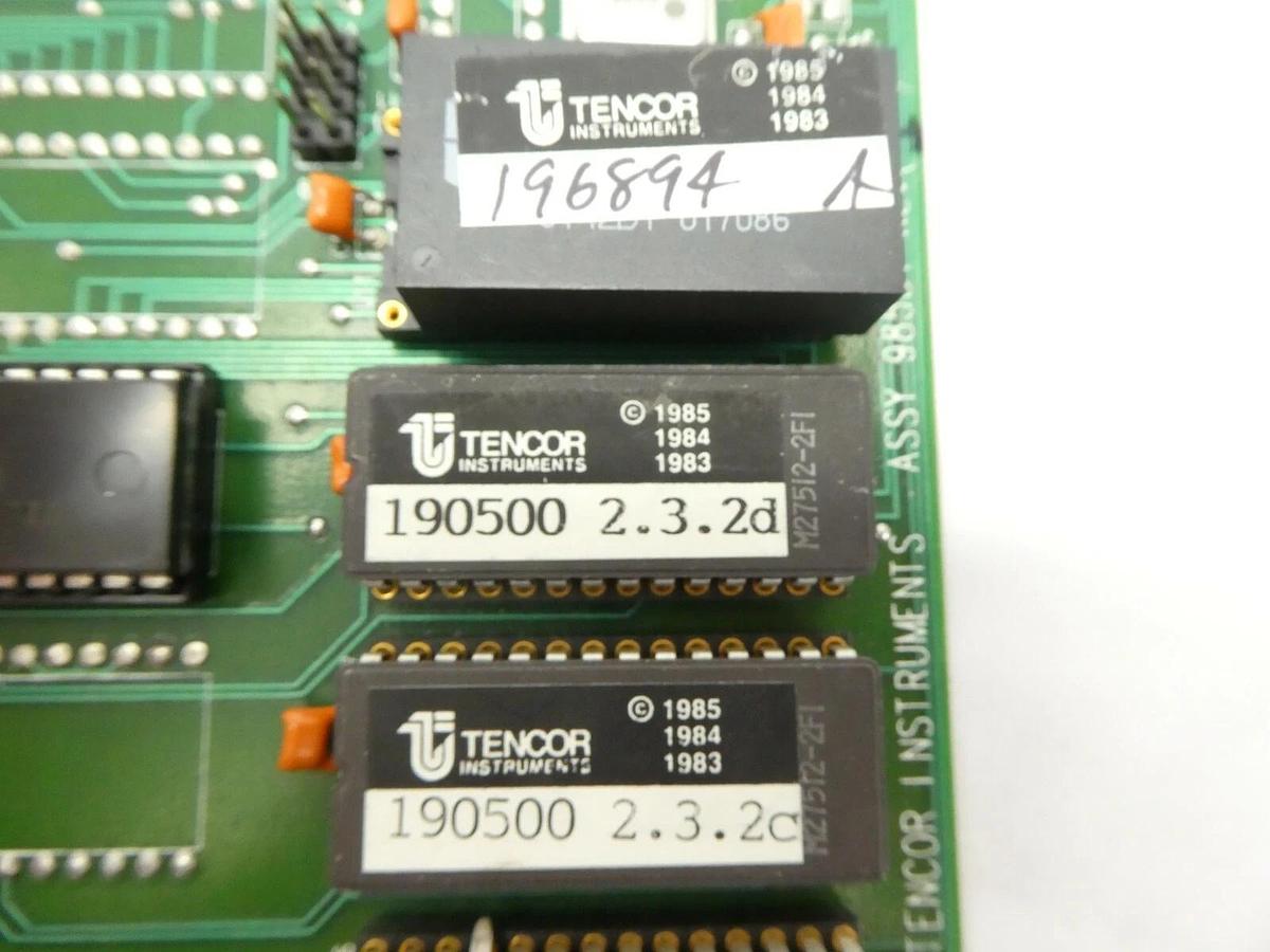 Used Tencor Instruments 98531 I/O Memory PCB Card Surfscan 7000 KLA-Tencor Working