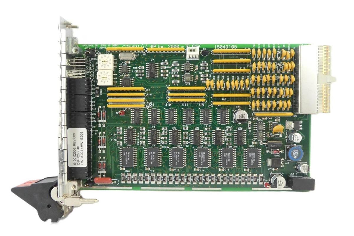 Used DIP 15049105 DeviceNet I/O PCB Card CDN491 AMAT 0190-02506 Reseller Lot of 3