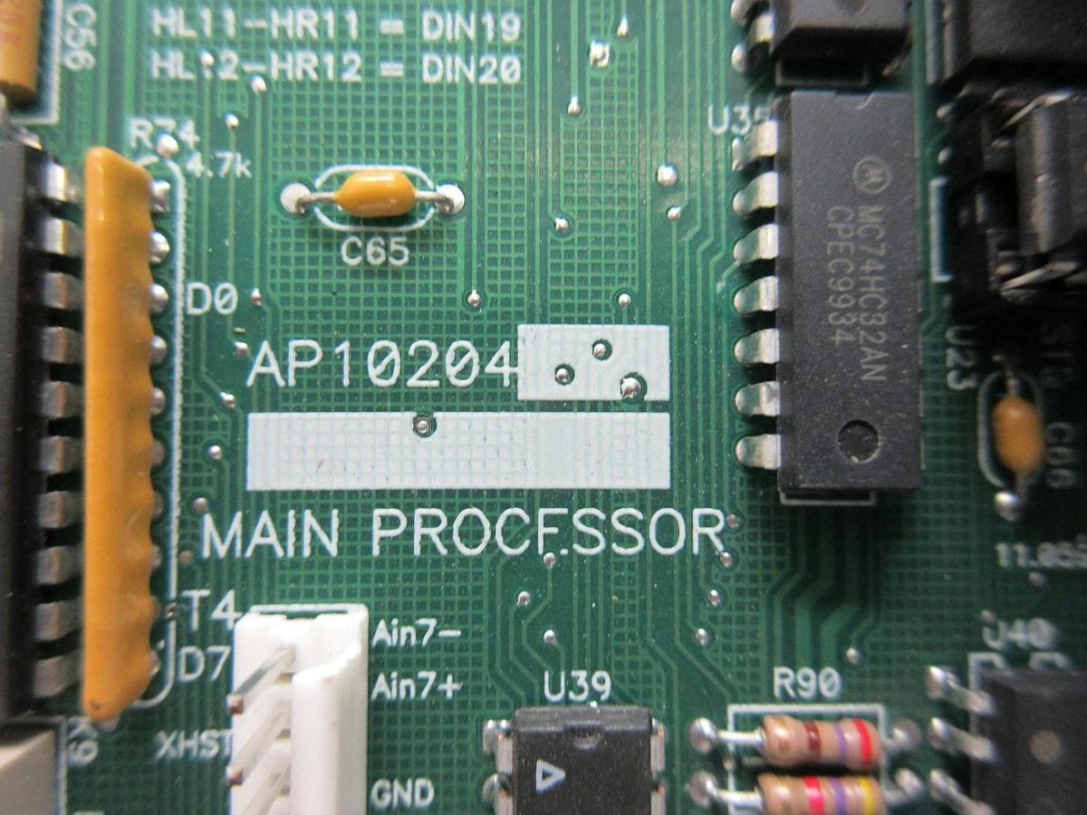 Used Air Products AP10204 Main Processor CPU PCB CRSD 1037 Working Surplus
