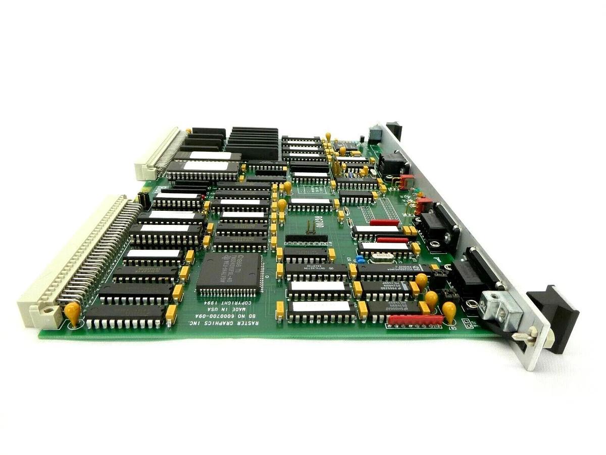 Used RGI Raster Graphics 51401 Processor PCB Card RG-700 6000700-09A Bio-Rad Q7 Spare