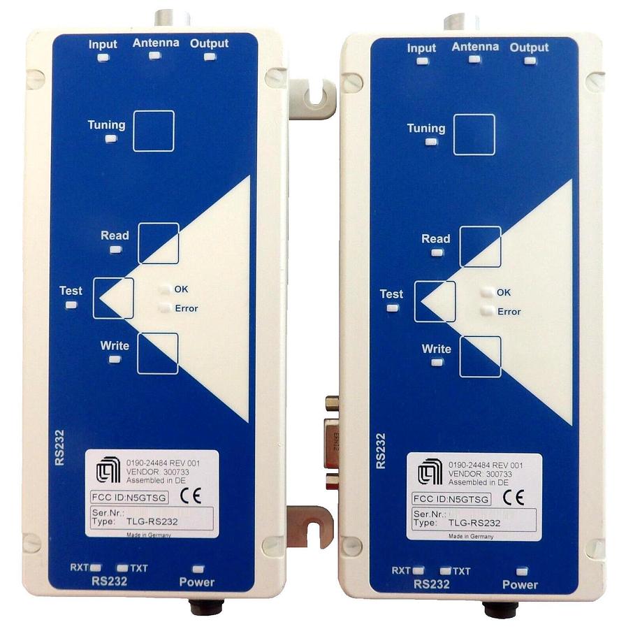 Used AMAT Applied Materials 0190-24484 Transponder Reader TLG-RS232 Lot of 2 Working