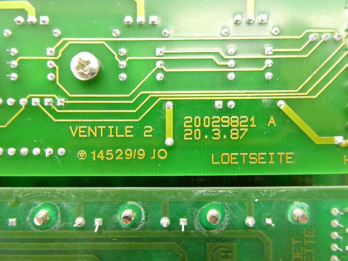 Used Leybold 200 57 205 Power Distribution LV Module PCB Card UL 500 Working Spare