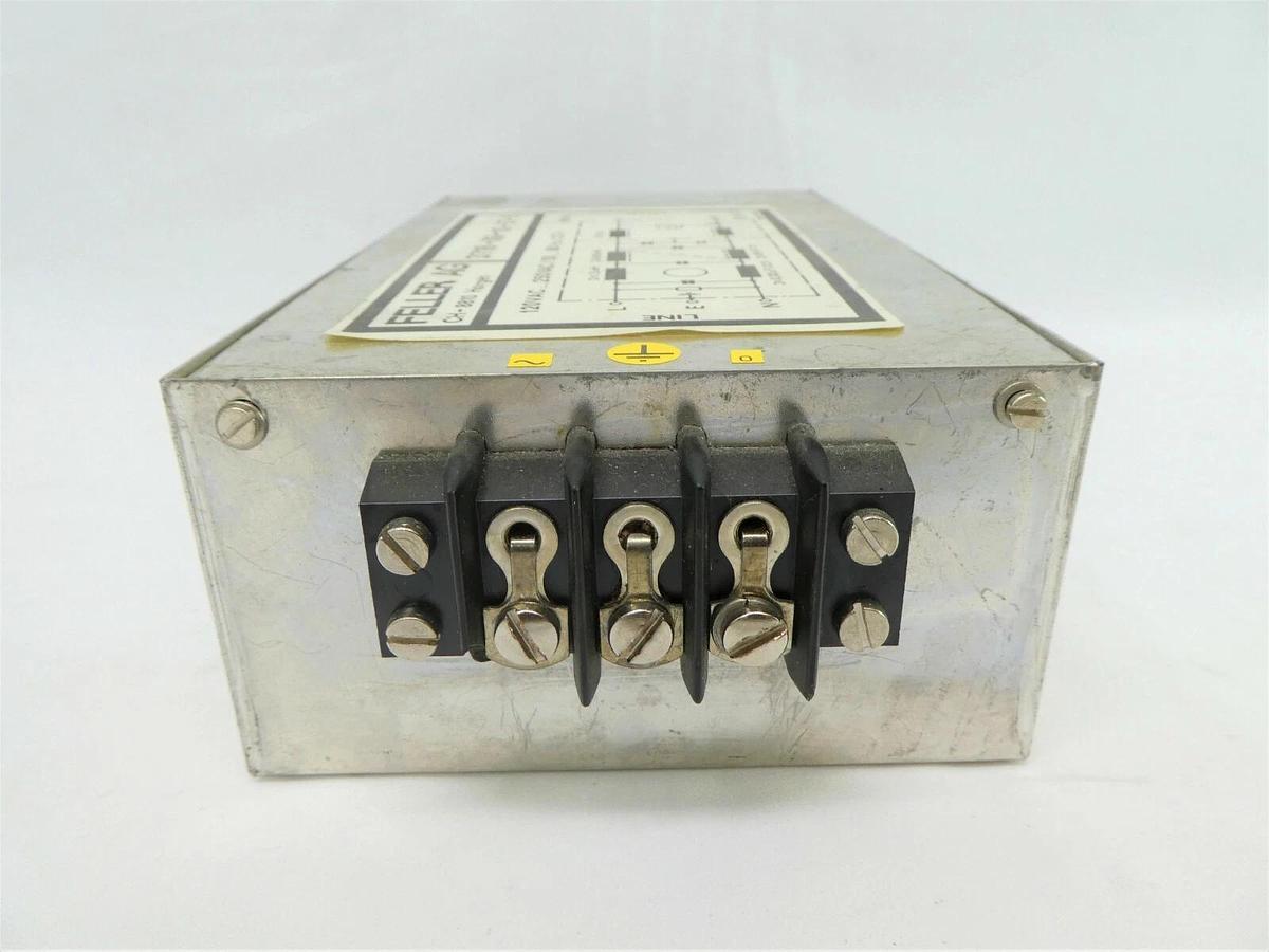 Used Feller AG 3718-X0-10-27-5 Noise Filter FEI XL 30 ESEM Working Spare