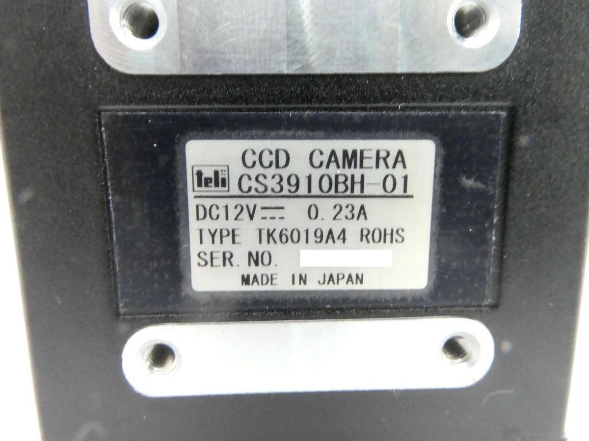 Used Teli CS3910BH-01 CCD Inspection Camera Nikon NSR Series Working Surplus