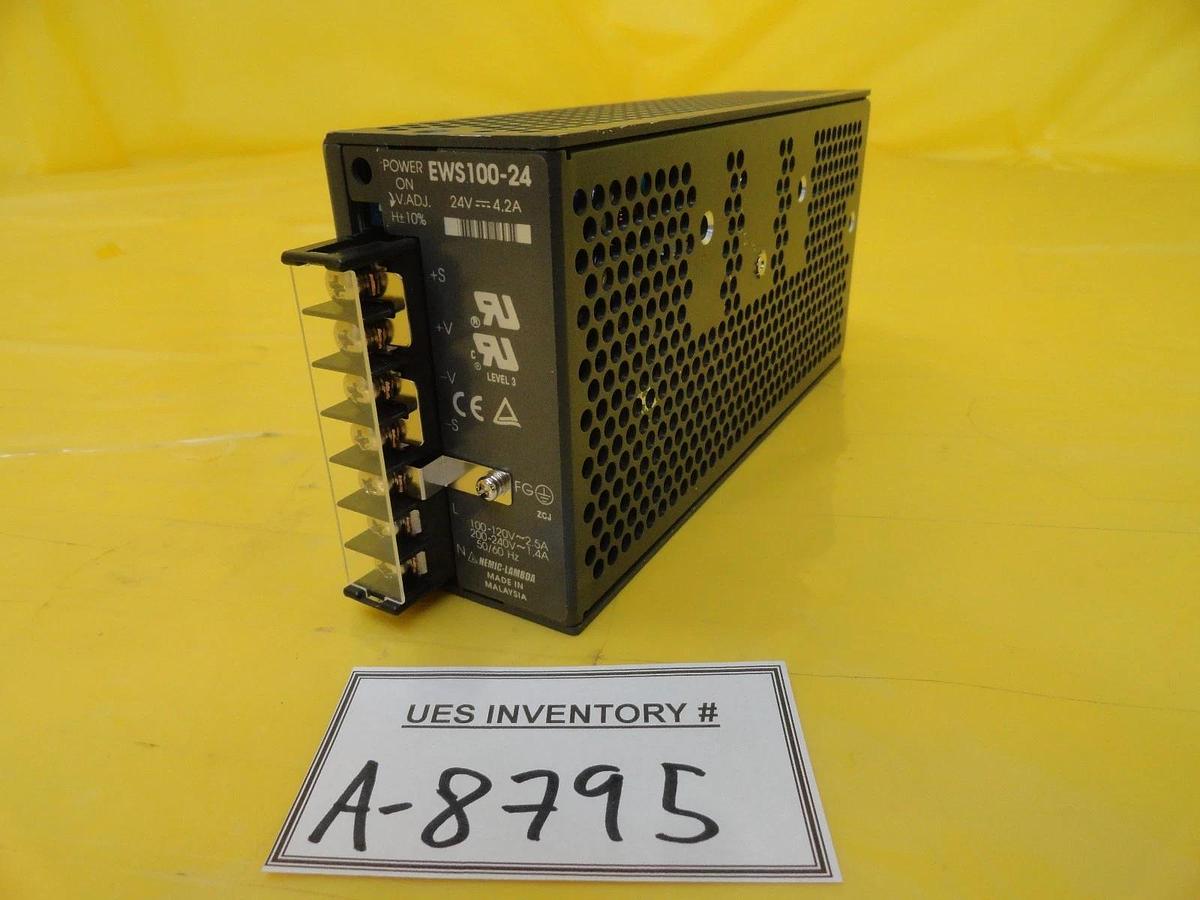 Used Nemic-Lambda EWS100-24 Power Supply 24V Used Working