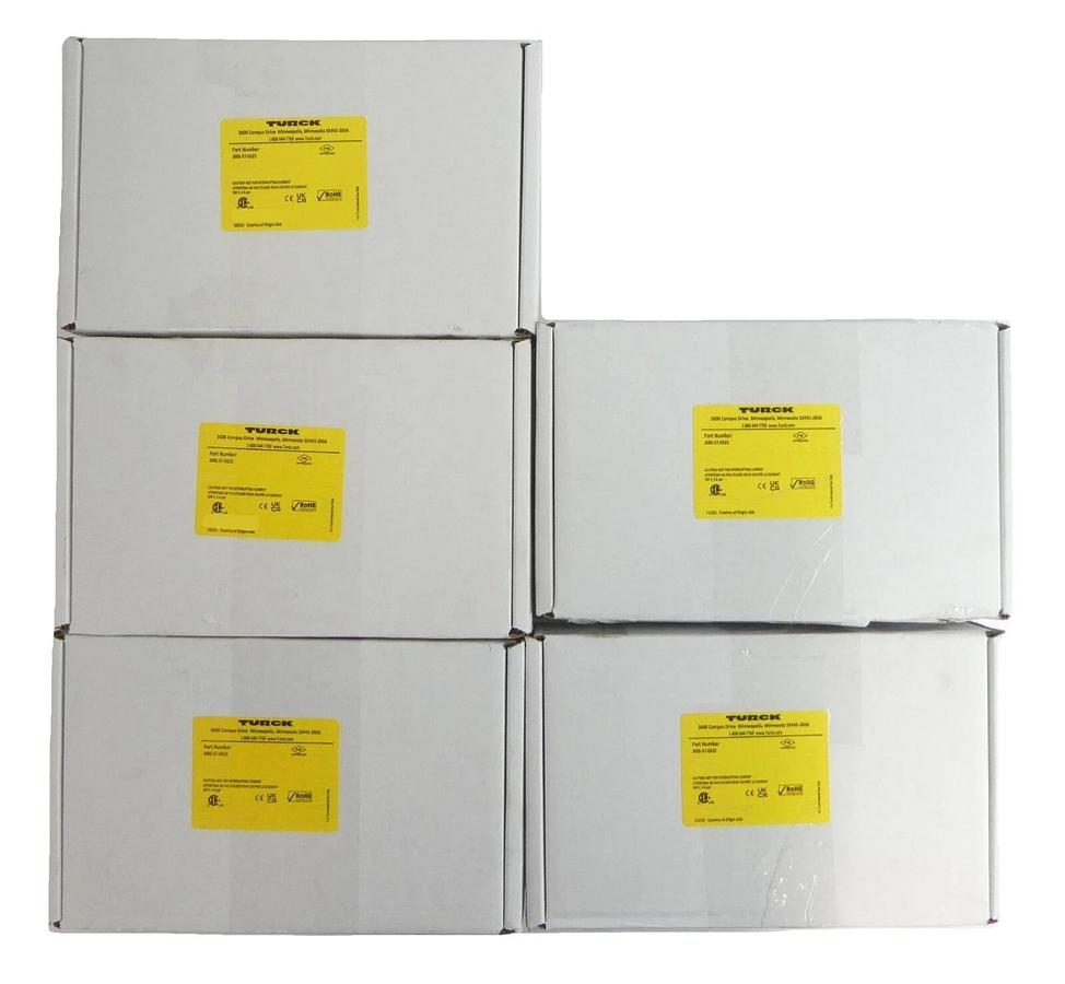 Turck JBBS-57-E623 DeviceNet Multiport Junction Box Lot of 5 New Surplus