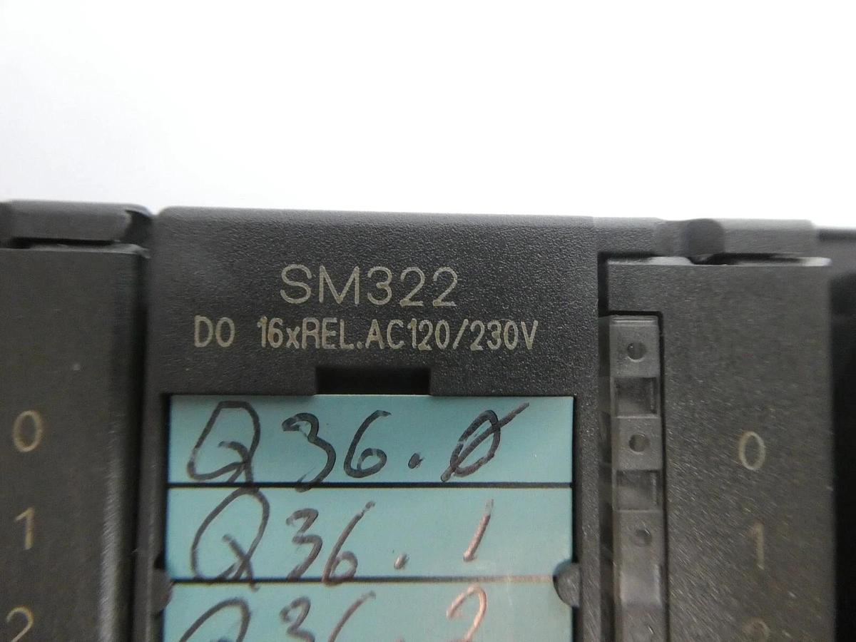 Used Siemens SIMATIC ET 200M 6 Module PLC Unit SM331 SM321 SM322 SM332 Working