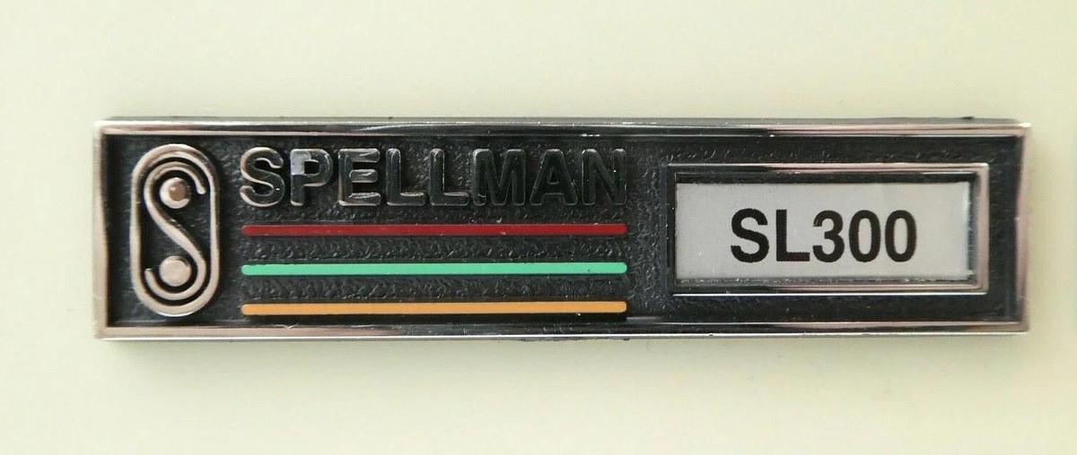 Spellman SL25P250X2711 SL300 High Voltage Power Supply X2711 Varian F1384001 New