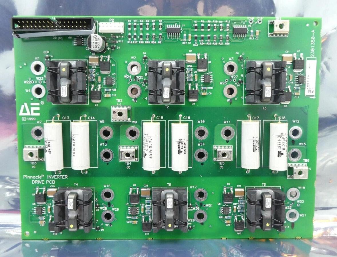 Used AE Advanced Energy 2301350-A Pinnacle Inverter Drive PCB 1301918 Lot of 4 Spare