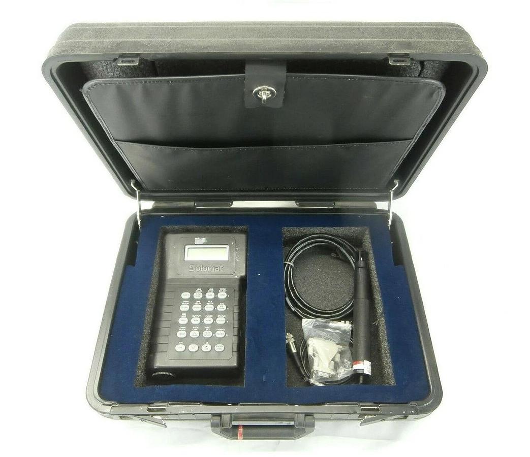 Used Solomat MPM 4100 Environmental Monitoring System with P355E Probe Tested Working