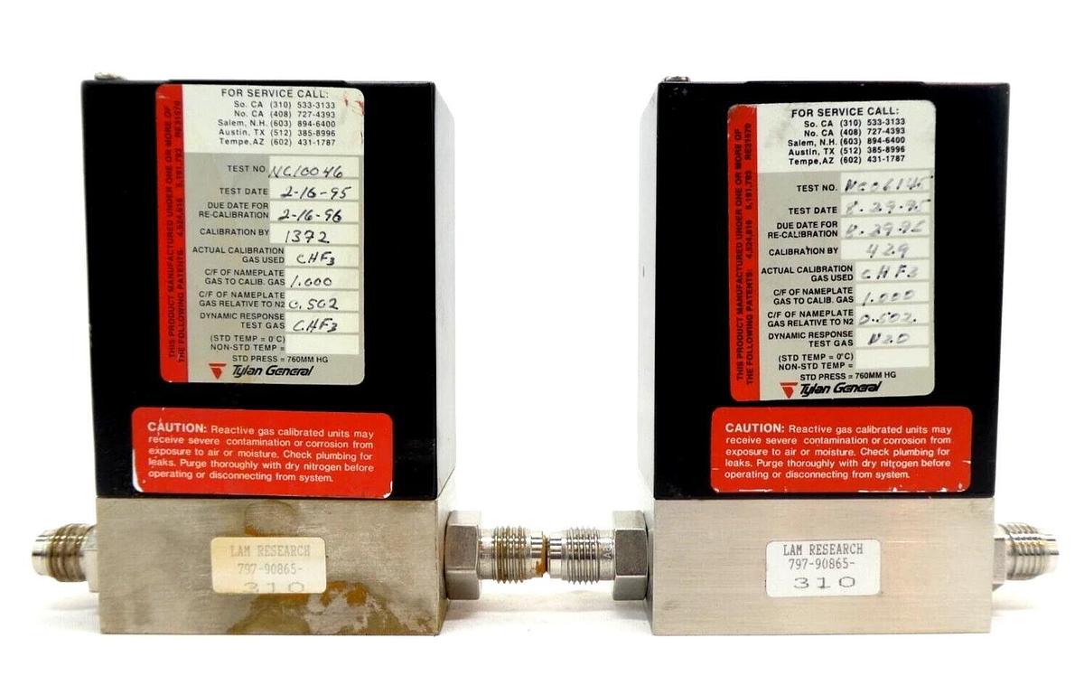 Used Tylan 2900 Series Mass Flow Controller MFC FC-2900V FC-2900MEP Reseller Lot of 9