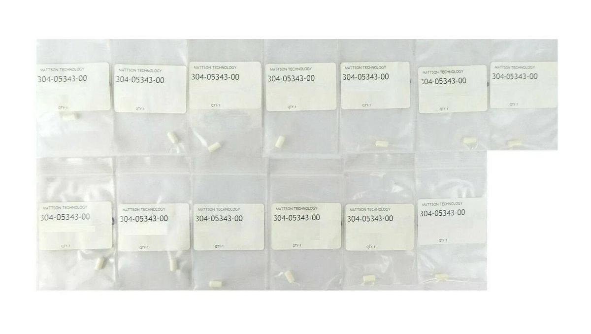 Mattson Technology 304-05343-00 Ceramic Pin Reseller Lot of 13 New Surplus