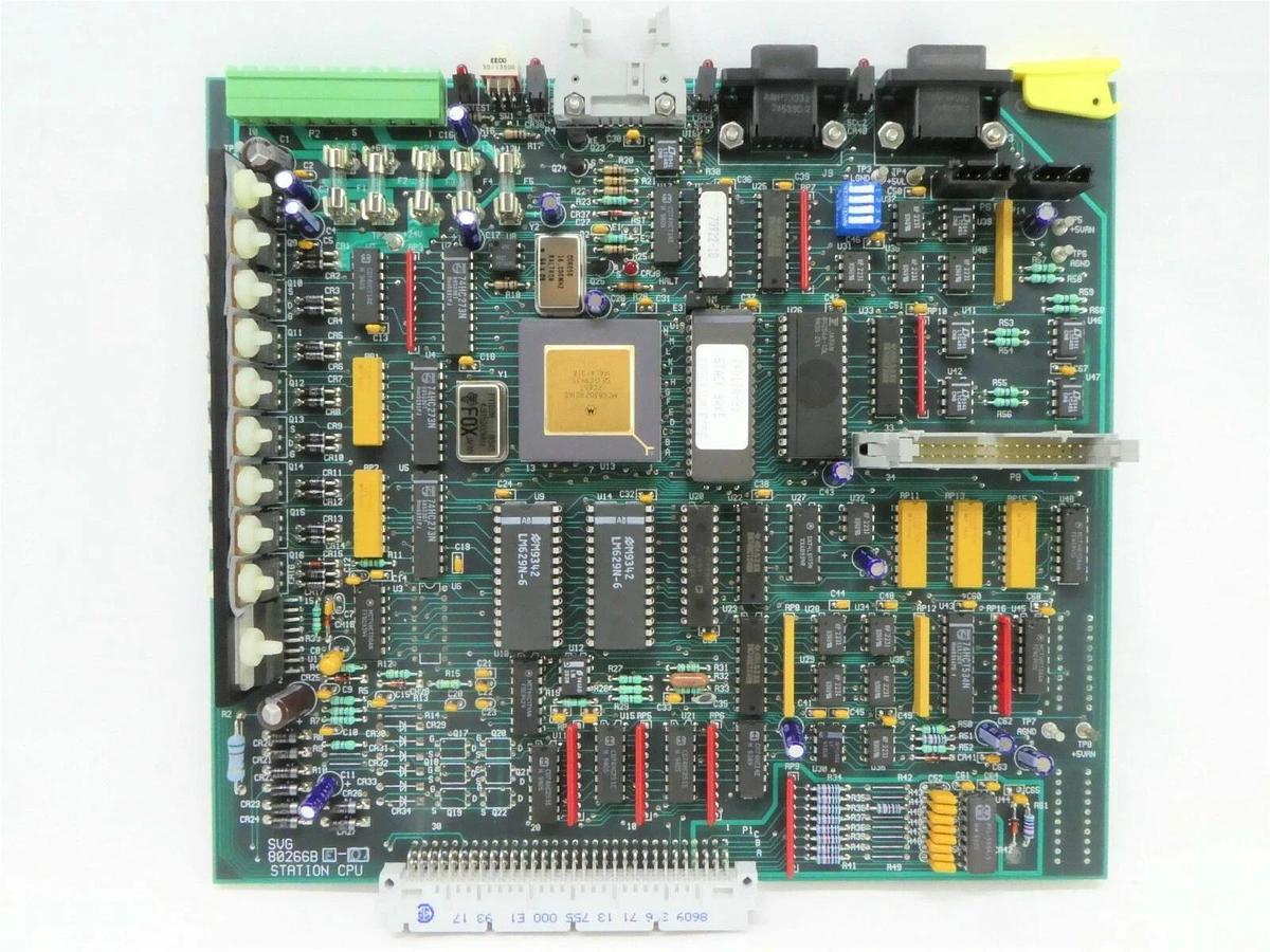 Used SVG Silicon Valley Group 80266BE-01 Stack Bake Station CPU PCB 90S DUV Working