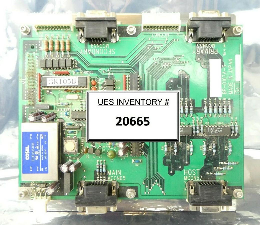 Used DNS Dainippon Screen BP-0167A-S Operator Panel PCB Assembly MCCN63 SU-3000 Spare