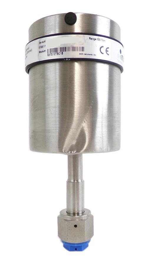 Used MKS Instruments 627D12TBC1B Baratron Pressure Transducer Dented Surplus