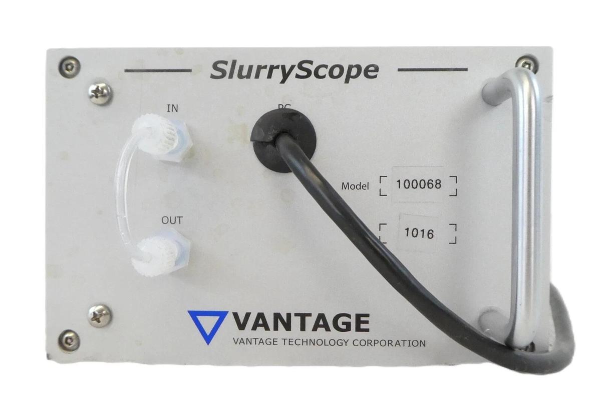 Used Vantage Technology 100068 CMP Slurry Monitor SlurryScope Working Surplus
