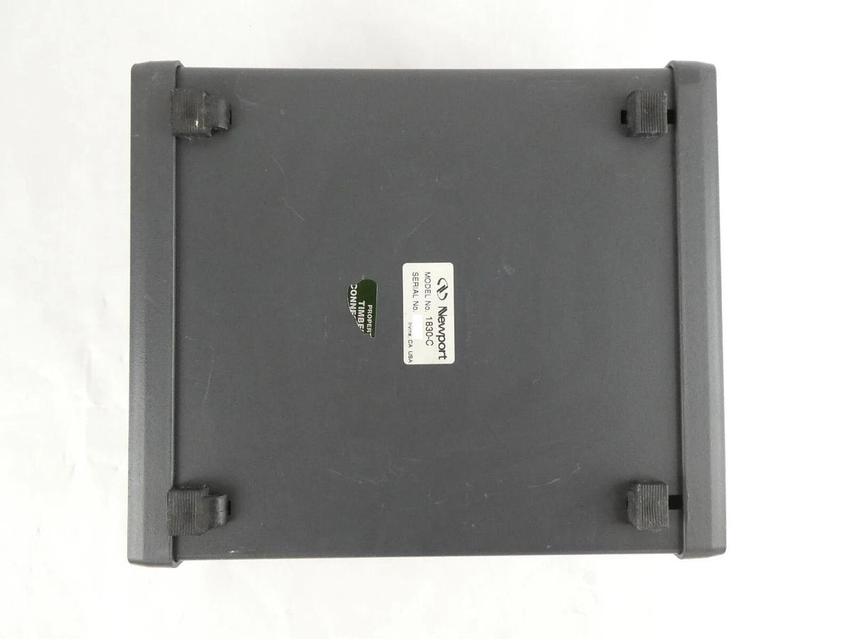 Used Newport 1830-C Dual Channel Optical Power Meter Module Working Surplus
