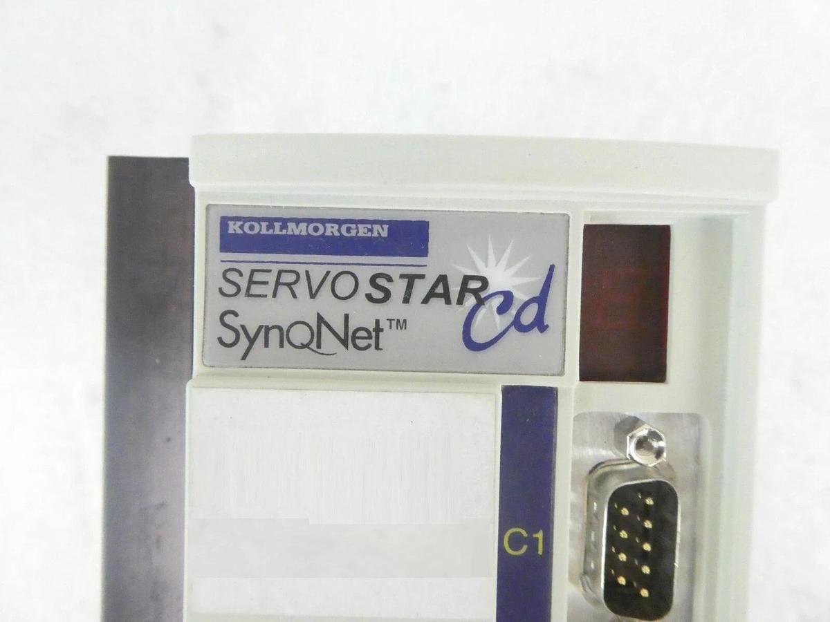 Used Kollmorgen PRD-0050E00z-06 Servo Drive LE06565 SERVOSTAR CD SynqNet Working
