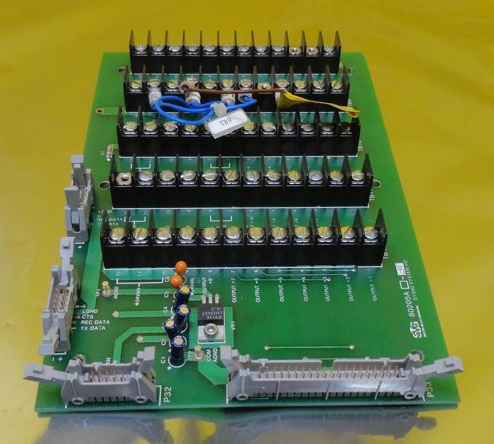 Used SVG Silicon Valley Group 80205A-01 SYS90 System I/O Board PCB Used Working