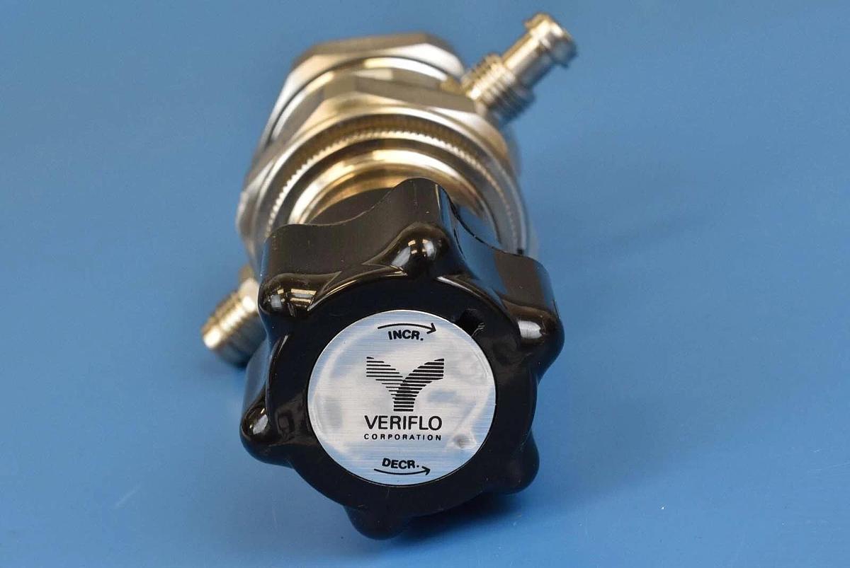 Used Parker Veriflo NPR735100W2PFSMM Regulator 0-100 PSI
