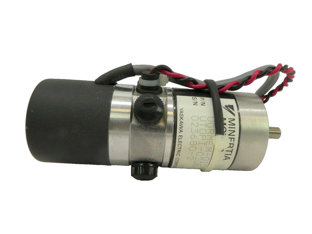 Used Yaskawa Electric UTOPI-020MX Minertia Motor UGRMEM-01SAKOE Nikon NSR-S204B Spare