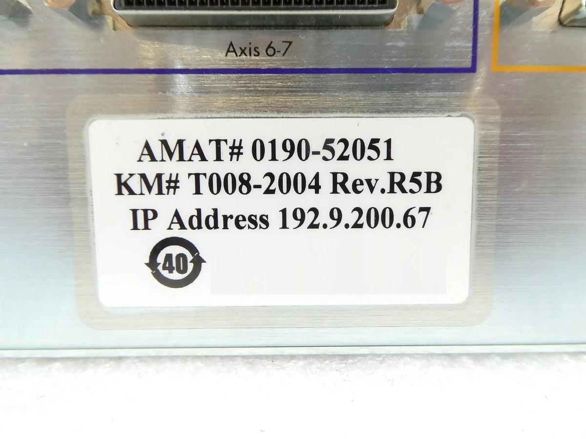 Used MEI Motion Engineering T008-2004 Servo Drive AMAT 0190-52051 Working