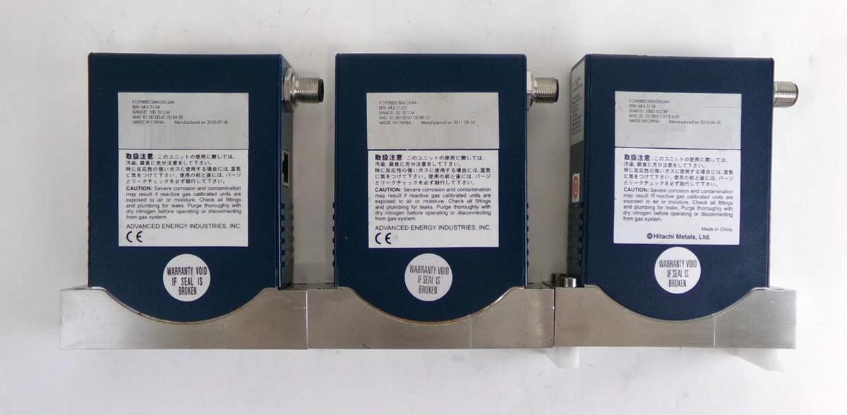 Used Aera PI-98 Mass Flow Controller MFC Reseller Lot of 6 Working Surplus