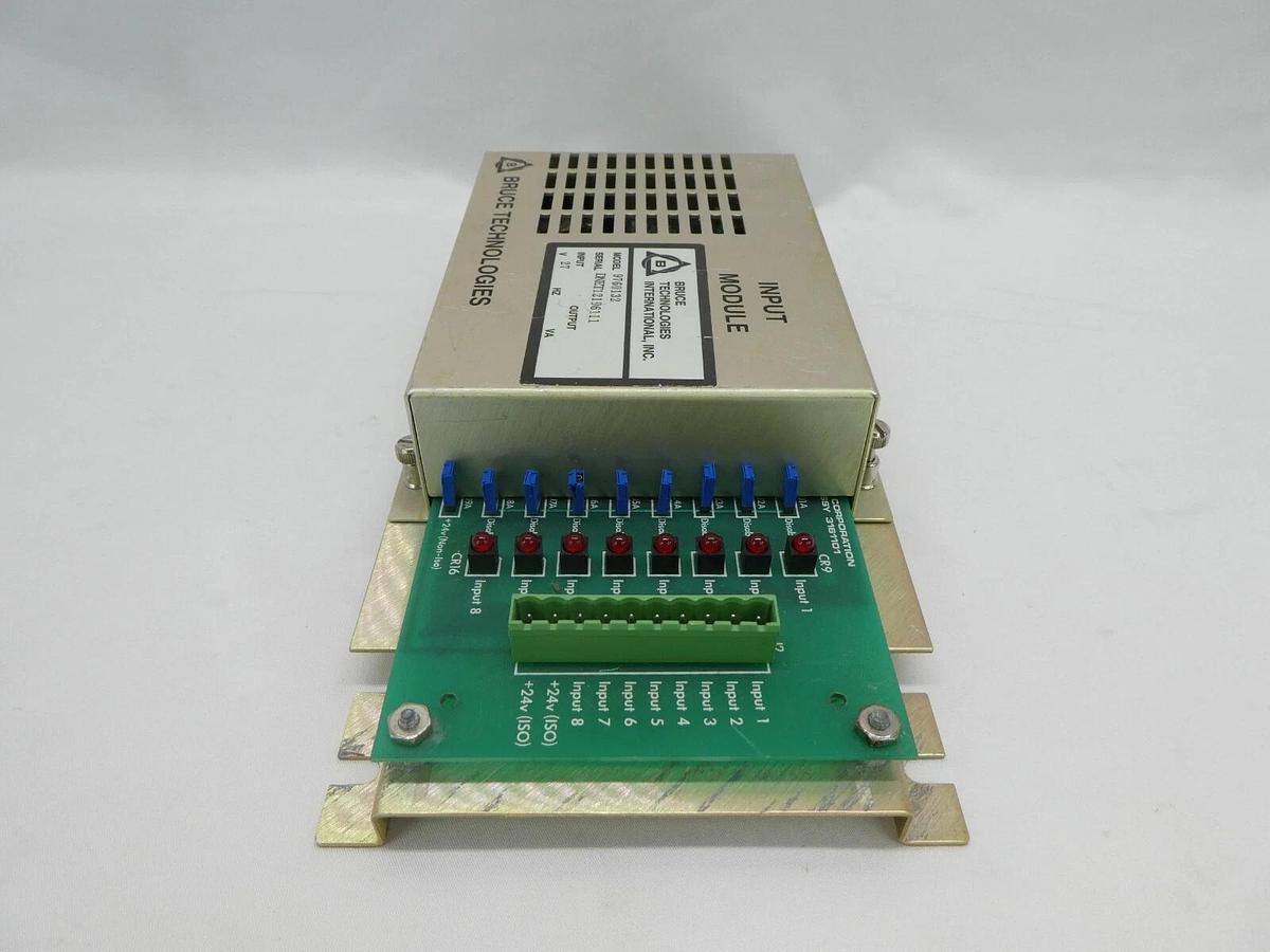 Used Bruce Technologies 9760132 Input Module PCB Assembly BTU 3161101 3161081 As-Is