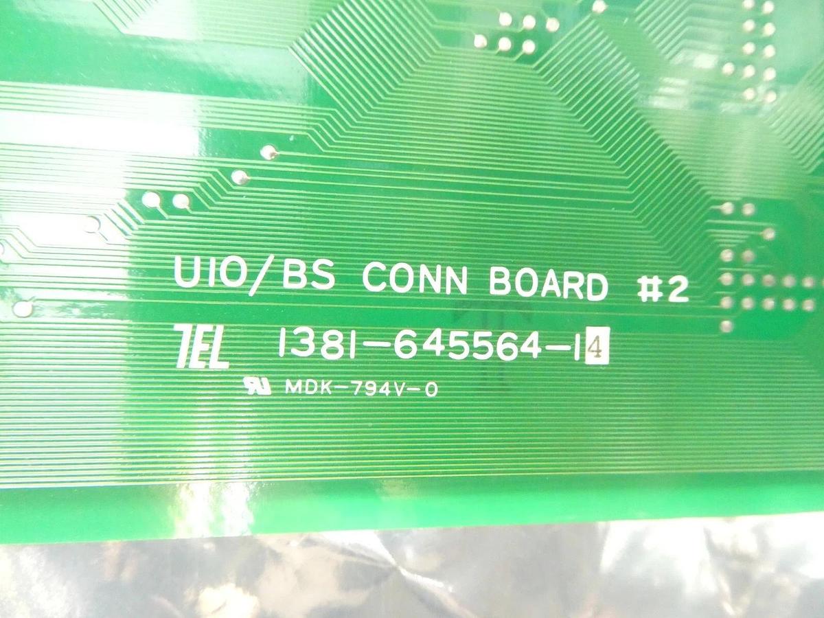 Used TEL Tokyo Electron 1381-645564-14 U10/BS CONN Board #2 PCB Card MARK 8 Working