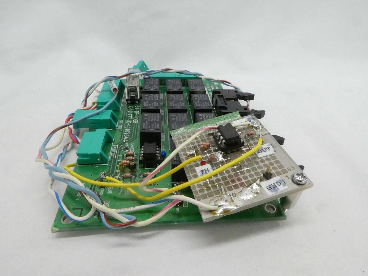 Used Lasertec C-101077 Relay PCB ST-IF-ROGB with Remote AC Board MD2500 Working Spare
