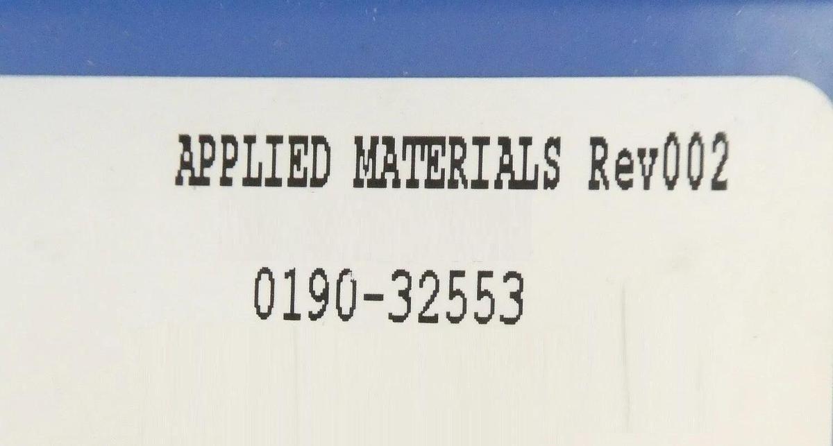 Used AMAT Applied Materials 0190-32553 8 Zone Temperature Controller Working Surplus