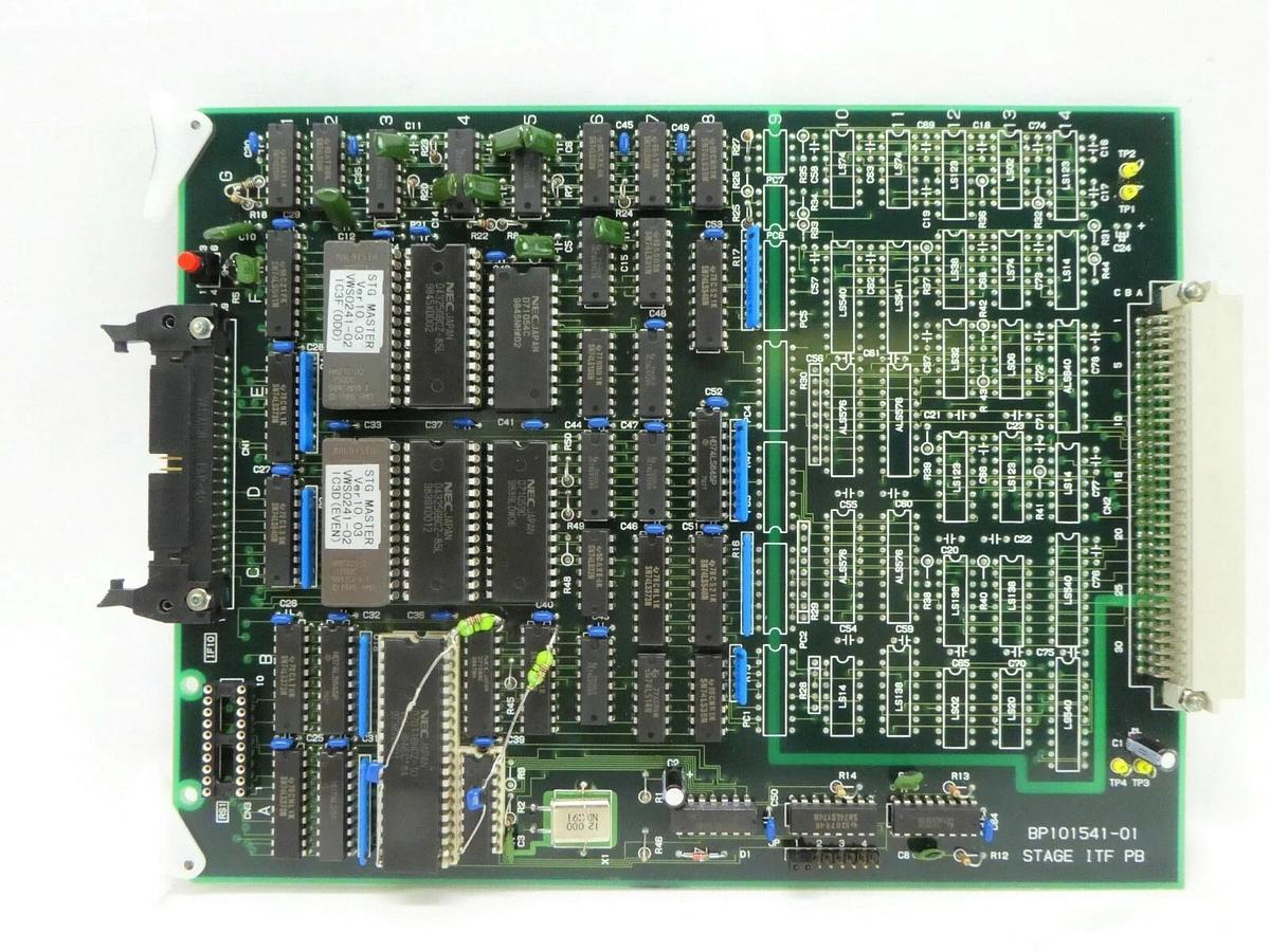 Used JEOL BP101541-01 STAGE ITF PB PCB Card JWS-2000 Wafer Detect SEM Working Spare