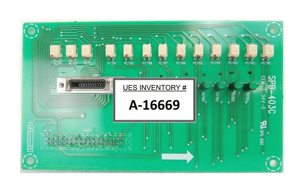 Used Densei-Lambda SPB-403C Power Supply LED Display PCB TEL Tokyo Electron Lithius
