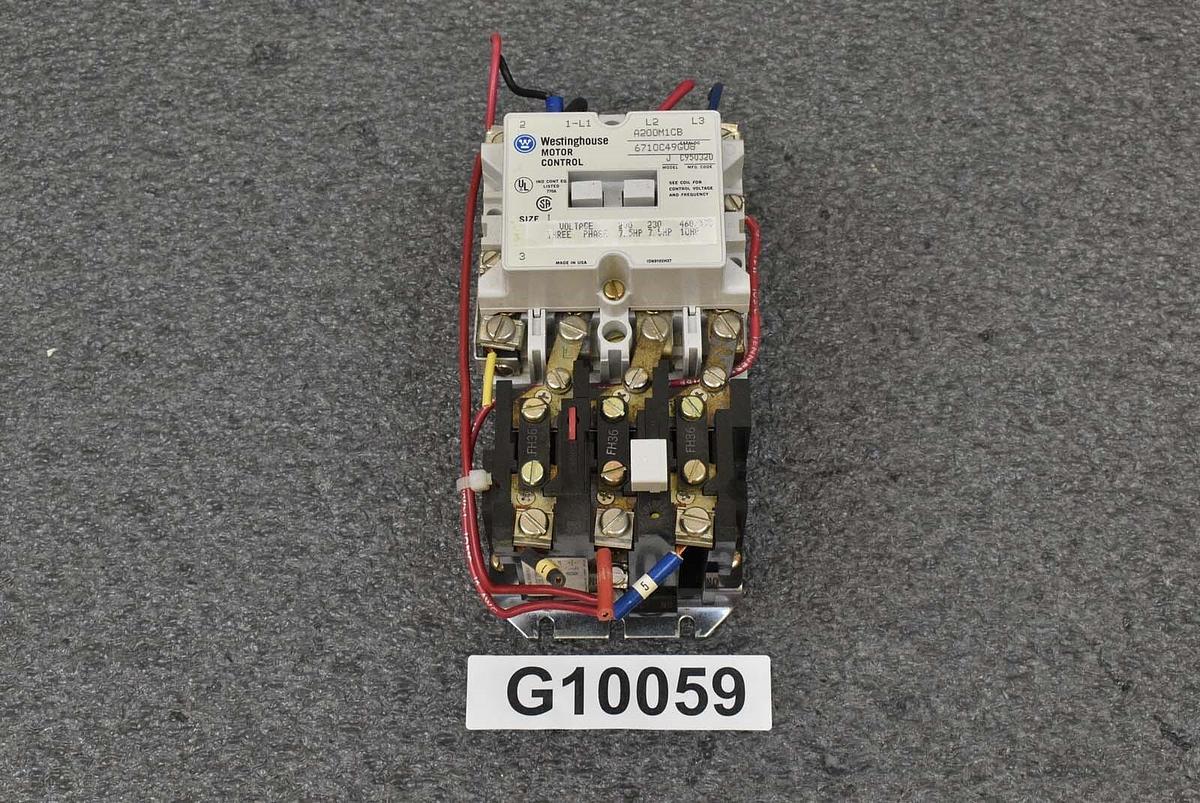 Used Westinghouse A200M1CB Non-Rev Starter