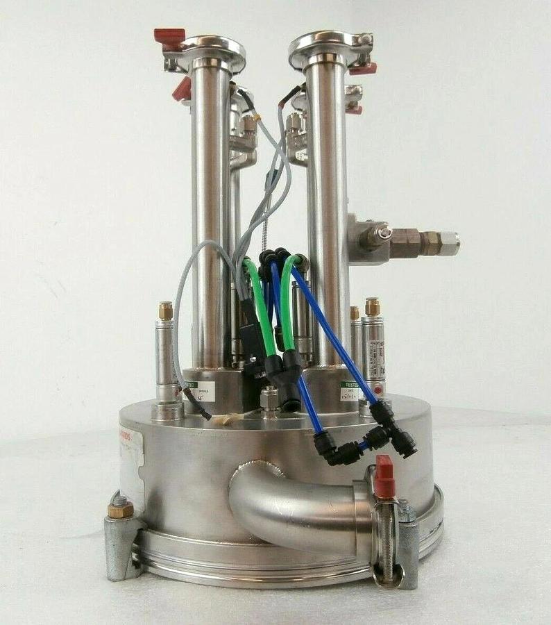Used Edwards Y12201027 Helios Head Assembly Long Body Combustion Chamber Working