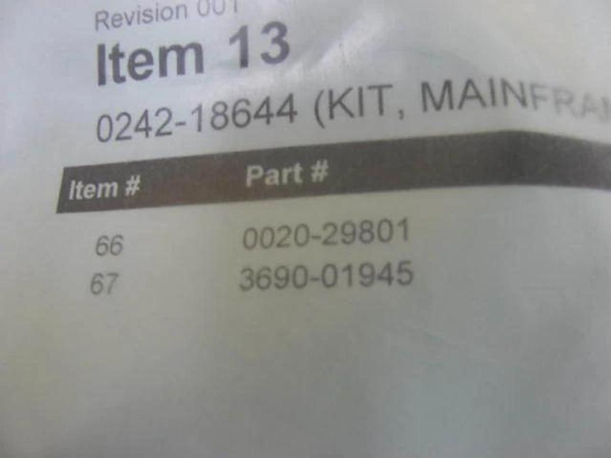 AMAT Applied Materials 0240-18644 Mainframe PVD/PC Chamber Mounting Kit New