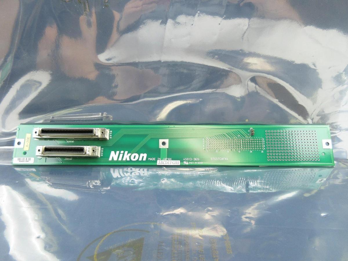 Used Nikon 4S013-369 Backplane Interface Board PCB STGSTCAFX4 NSR-307E Used Working