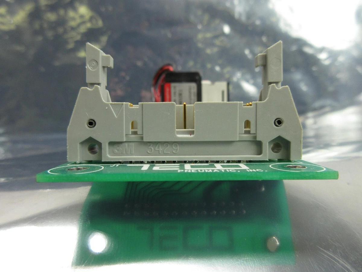 Used TECO Pneumatic DES375-010-8 8-Port Pneumatic Manifold Board PCB HA010E1 Working