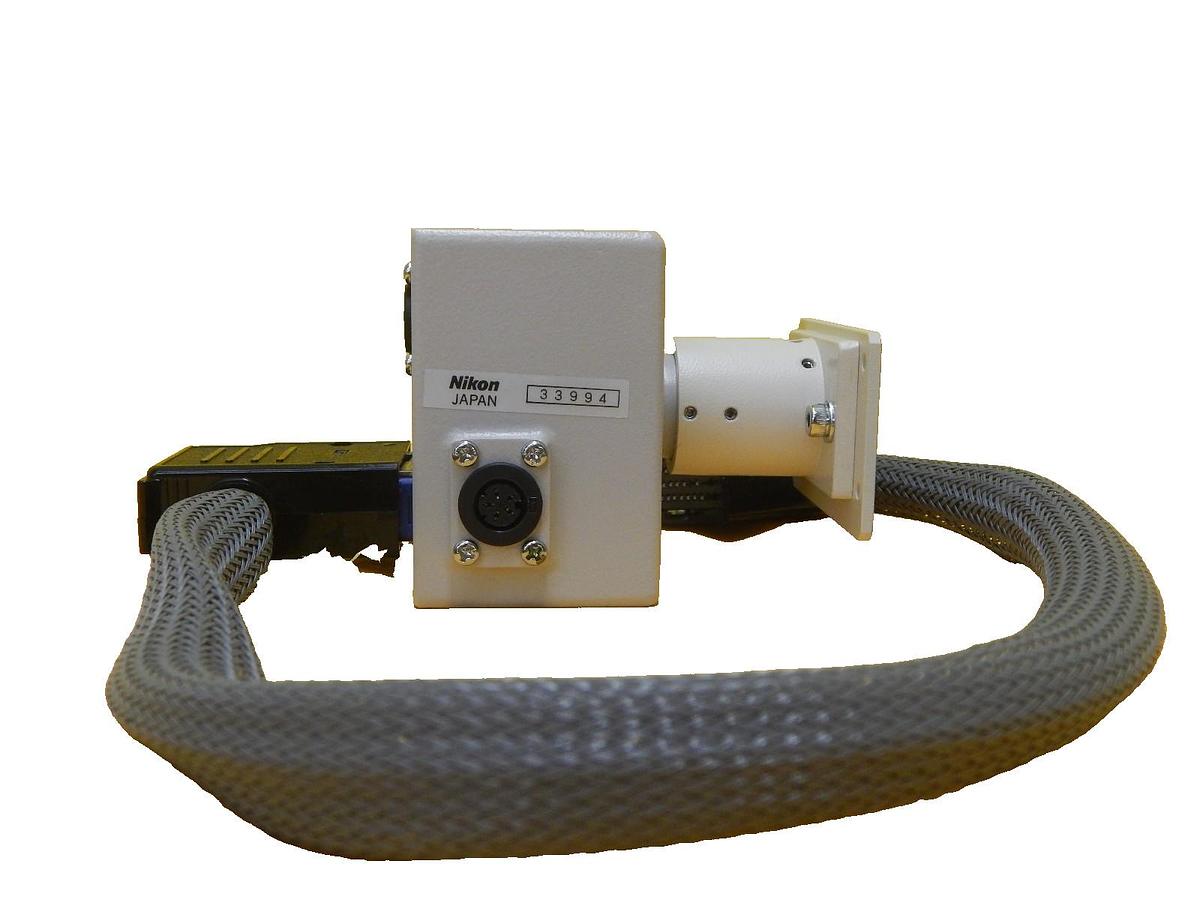 Used Nikon Microscope Optical Sensor Assembly with Cable 2S701-012 OPTISTATION 3 Used