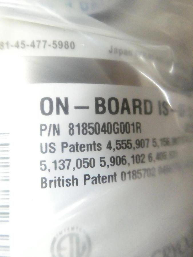 Refurbished CTI-Cryogenics 8185040G001R On-Board IS-8F Cryopump Manufacturer Refurbished
