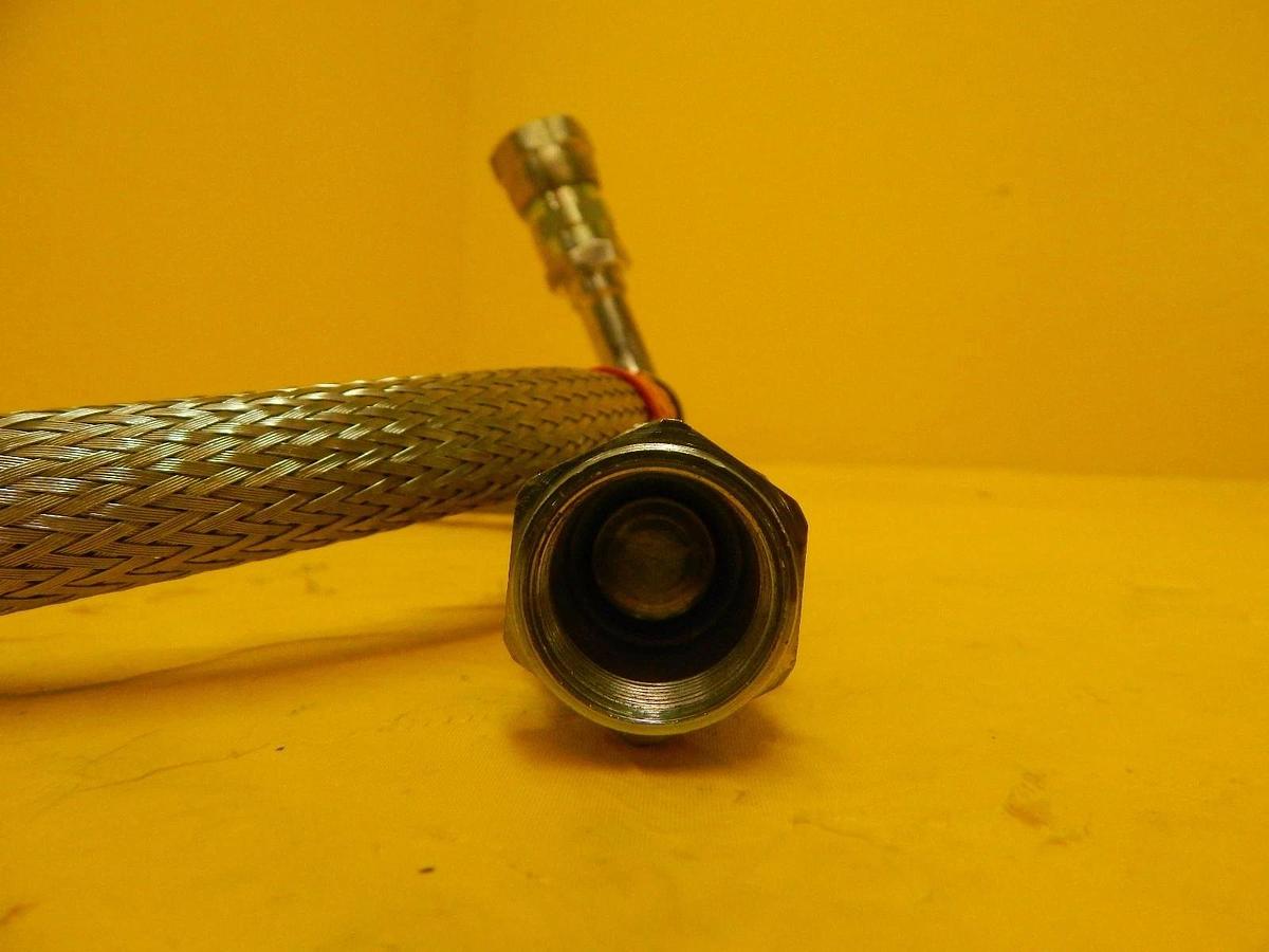 Used CTI-Cryogenics 8043074 Cryopump Helium CryoLine Hose MRC Eclipse Star Working