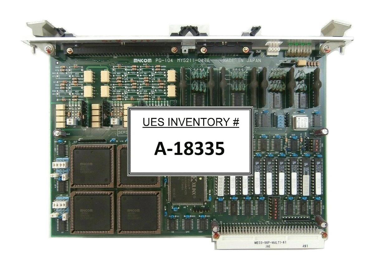 Used Mycom PG104L-04 Process Control PCB Card PG-104 MY5211-047A DNS FC-3000 Working