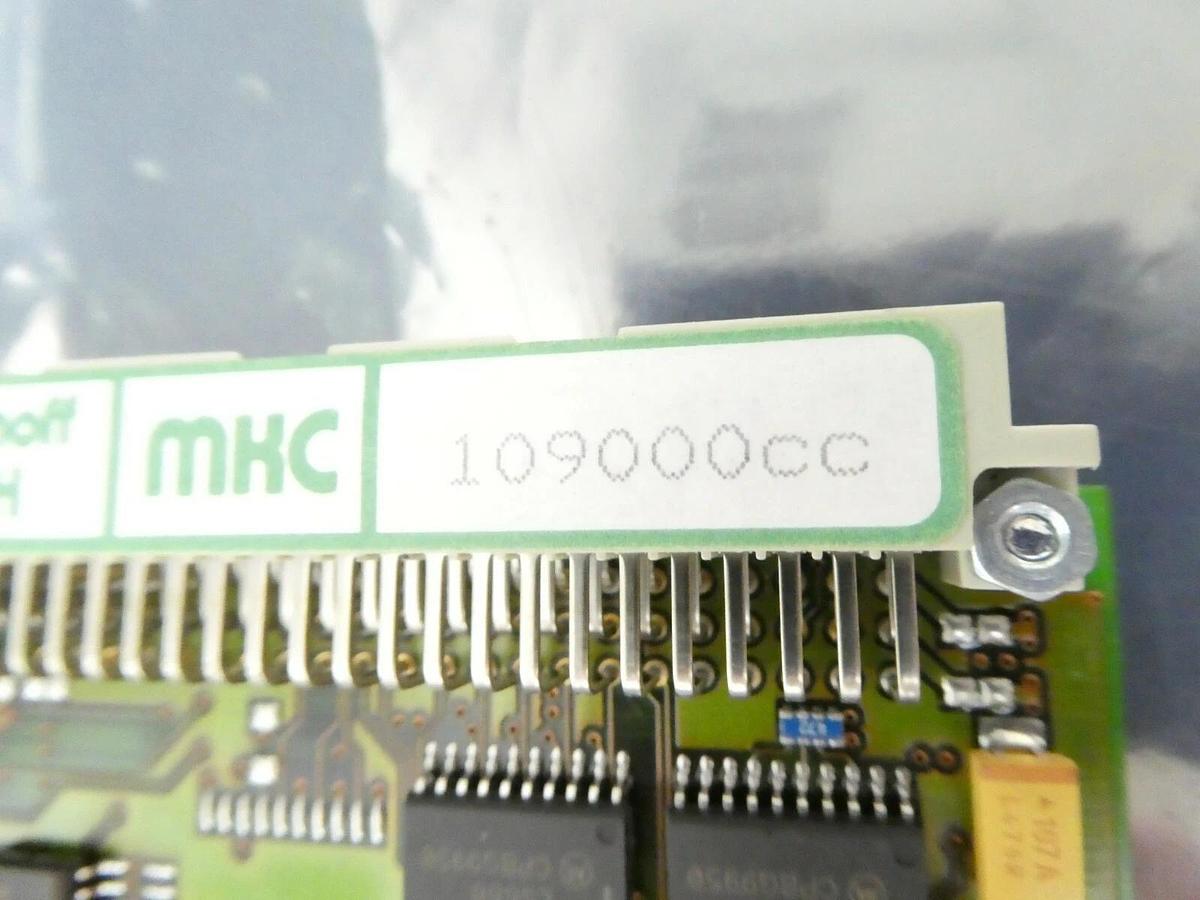 Used MKC Michels & Kleberhoff Computer 109000cc DAC16 PCB Card Mattson 17000530 Spare