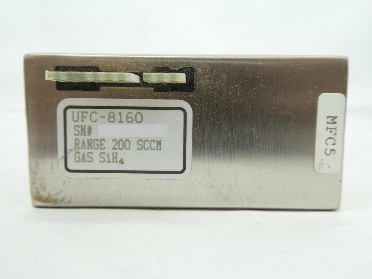 Used UNIT Instruments UFC-8160 Mass Flow Controller MFC 200 SCCM SiH4 Working Surplus