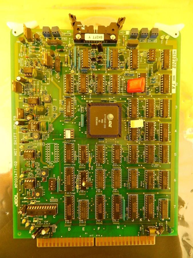 Used JEOL MP003471-02 MOT SHIFT DR PB Board PCB Card SHIFT Y TA JEM-2010F Working