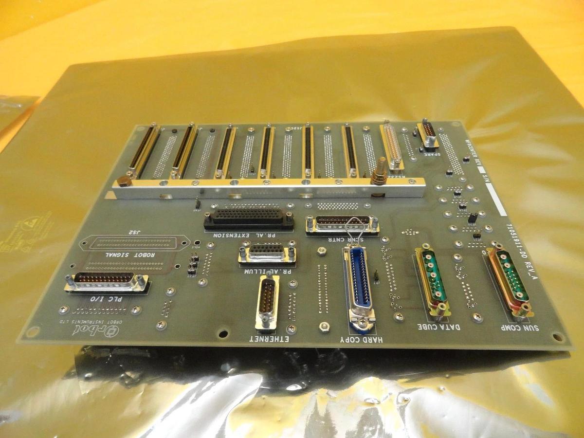 Used Orbot Instruments 71051911-DD WFRCENTER Backplane PCB Board AMAT WF 720 Used