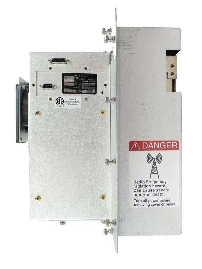 Used Trazar 3884-001 RF Match Network RFDS-1 Mattson 553-07491-00 Working Surplus